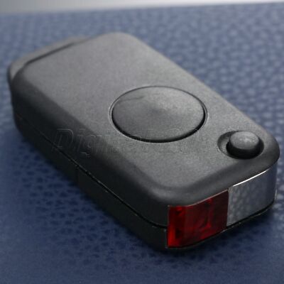 Replacement 1 Button Flip Folding Remote Keyless Fob Key Shell Case for Benz