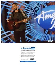 Chayce Beckham Country Singer Signed Autograph ‘23’ 8x10 Photo ACOA