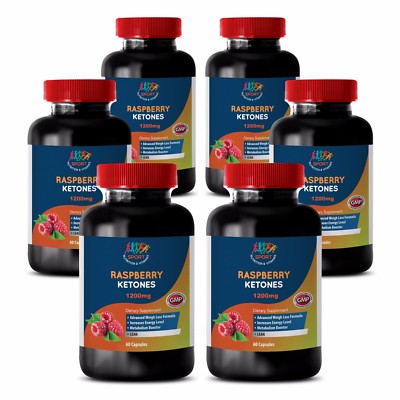 Resveratrol - Raspberry Ketones Lean 1200mg - Ultimate Diet Pill - 6 Bot 360 Ct
