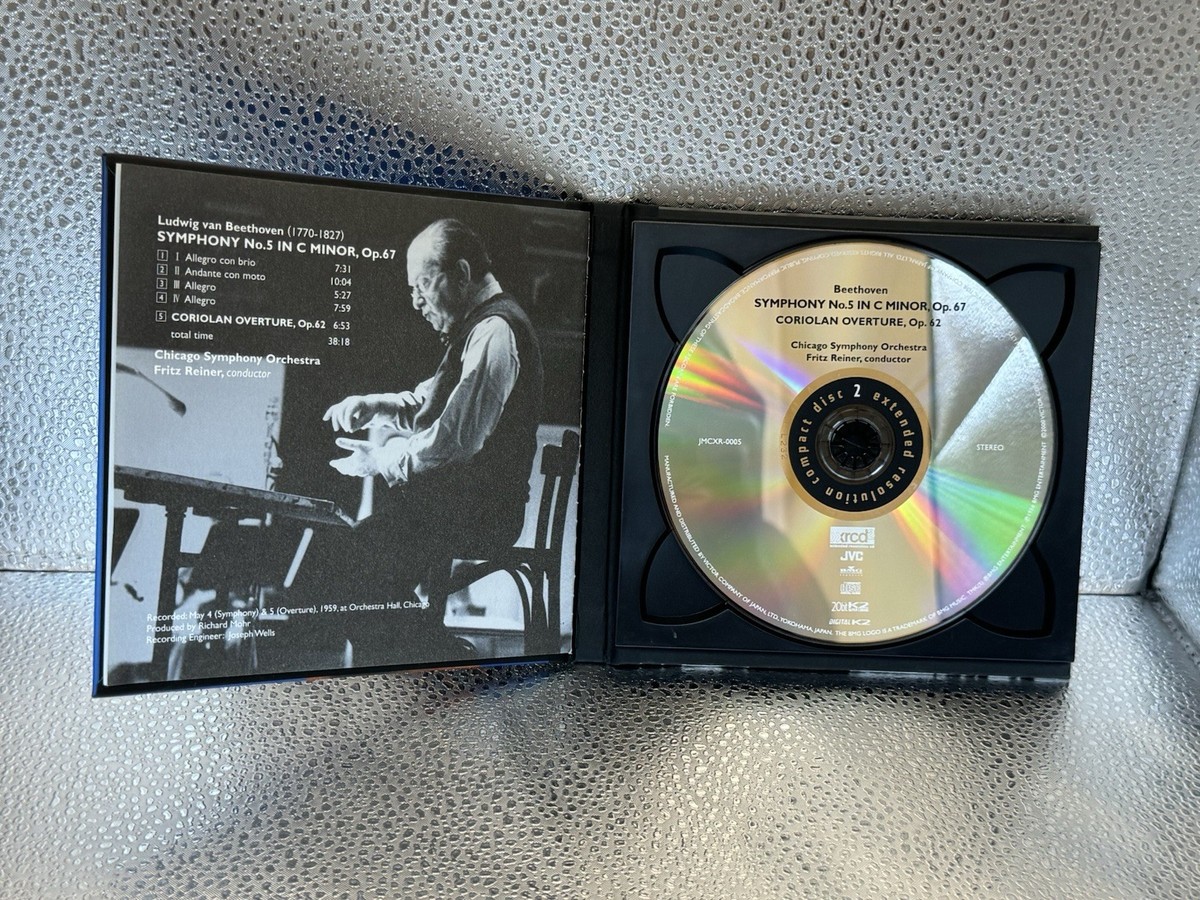 XRCD Beethoven Symphony No. 5 Reiner Victor Japan | eBay