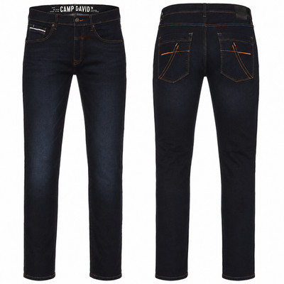 CAMP DAVID NEW CONNOR HERREN JEANS   W32 L30 Blue washed **TOP 2026 **
