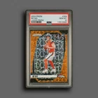 2024 Panini Prizm Bo Nix #309 Lazer Prizm PSA 10 (RC)