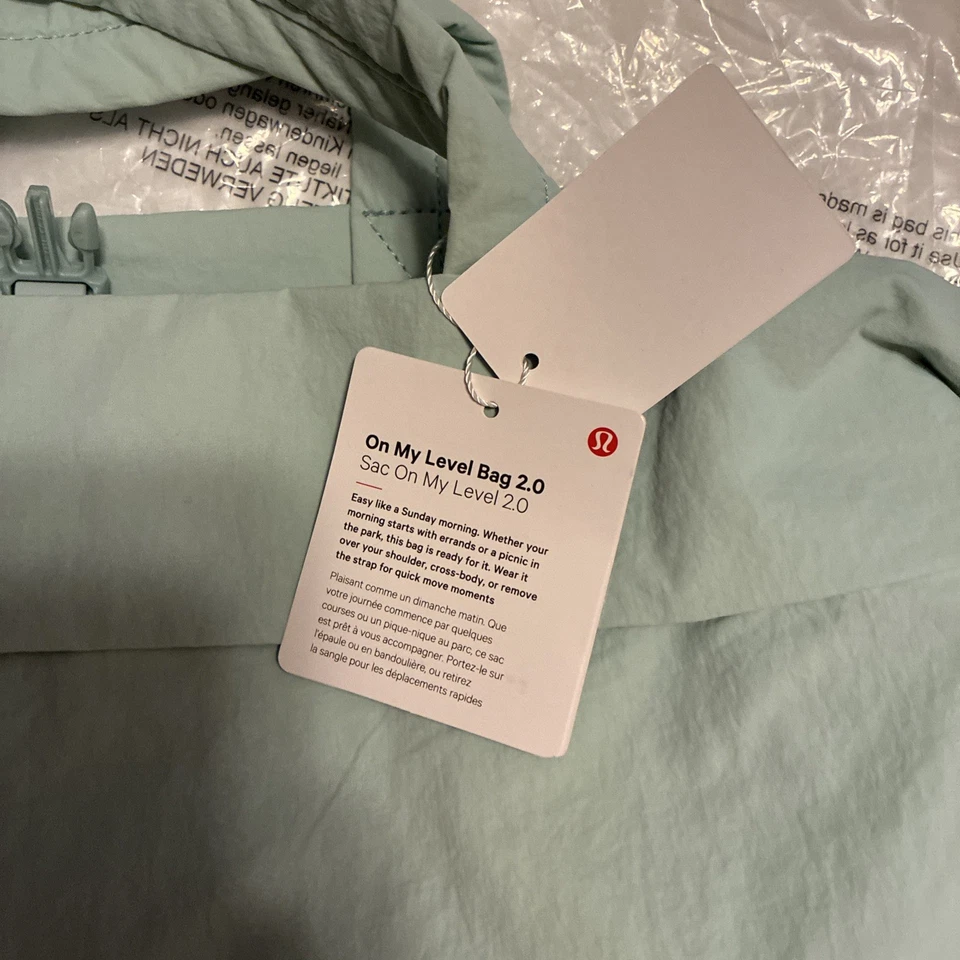 NWT Lululemon On My Level 2.0 bag in tidal blue 19L - Image 2 of 4