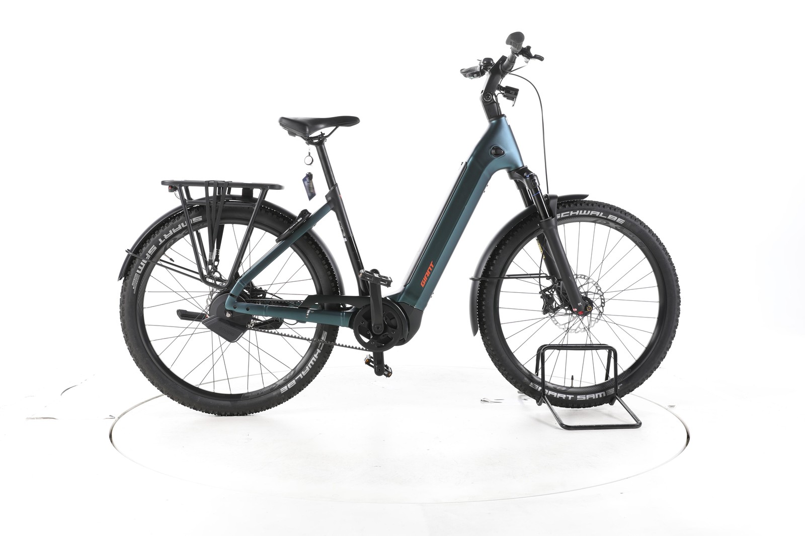 Giant AnyTour X E+ 0 Vélo électrique de ville Batterie 800Wh 27,5" 2024 bleu Pro