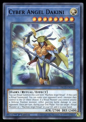 Yugioh Cyber Angel Dakini DLCS-EN110 Common 1st Edition NM