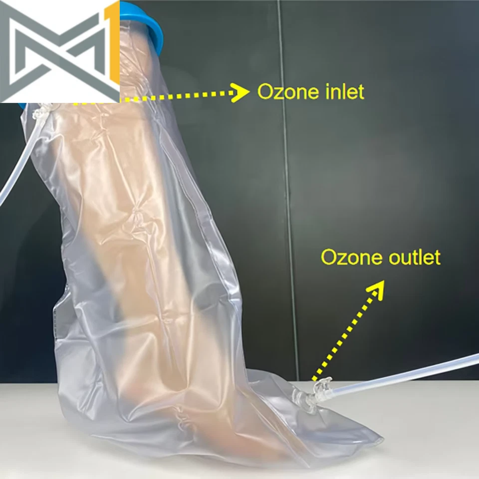 Slicone Riutilizzabile Morbido O3 Sacchetto Ozono Arto Sacchetto con Anello di Tenuta in Silicone per H - Immagine 3 di 4