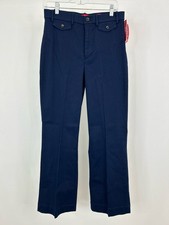 SPANX Easy Flare Pant NWT SZ M Timeless Navy Women Slacks Trousers Stretch 31.5"
