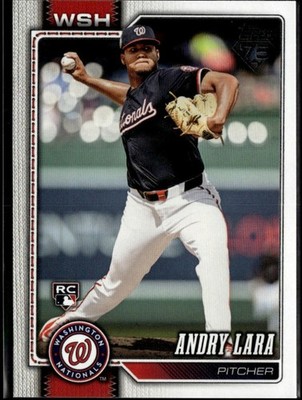 2026 Topps Baseball Andry Lara #36 RC Washington Nationals
