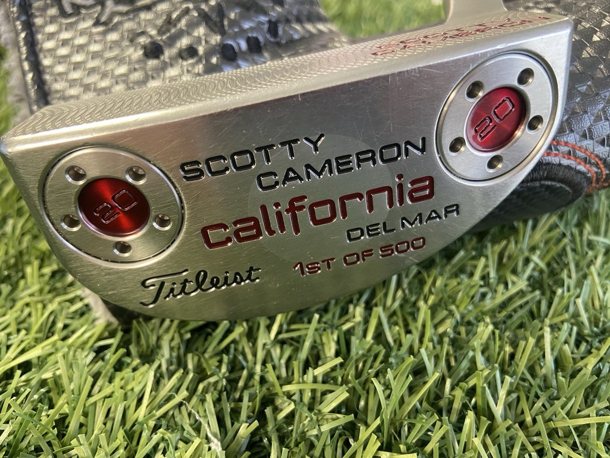 スコッティキャメロン カリフォルニア デルマー 1ST OF 500 Rare! Titleist Scotty Cameron California Del Mar 1st Of 500