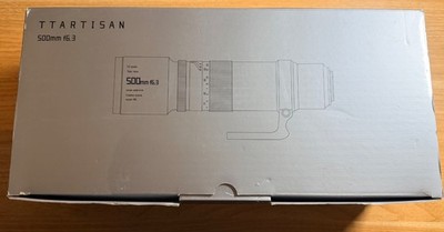 TTArtisan 500mm f6,3 Tele für Canon RF I OVP