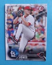 2017 Bowman Draft 1st Connor Jones RC #BD-107 St. Louis Cardinals 
