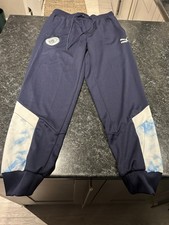 Manchester City Football Tracksuit Pants Adult Special Edition Medium Tie Dye