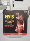 Elvis Presley 45 RPM Vinyl Record Single It's A Matter Of Time / Burning Love