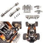 Metal RC Car Upgrade Parts For MJX Hyper Go 1/12 H12Y H12Y+ Chassis Drive Shaft