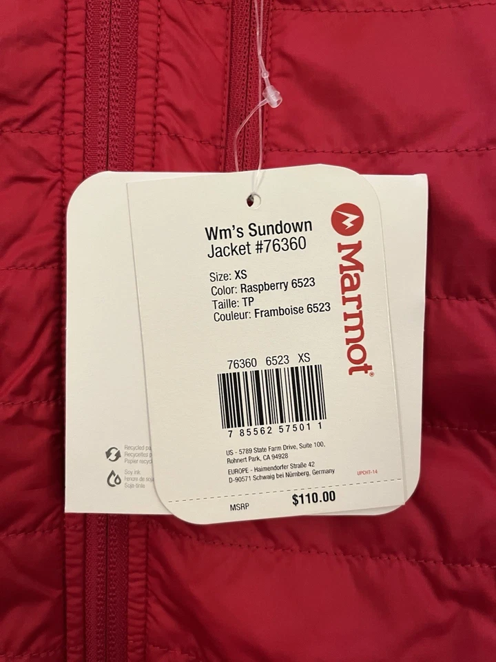 (NEW) Marmot Women's Sundown Jacket Size Extra Small - New With Tags!! - Image 4 of 4