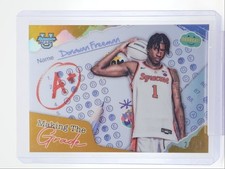 DONAVAN FREEMAN 2024-25 BOWMAN'S BEST U MAKING THE GRADE GOLD /50 Q5829