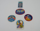 (5) Vintage 1980s Disney World EPCOT Patches all approximately 3 inches diameter — photo 1