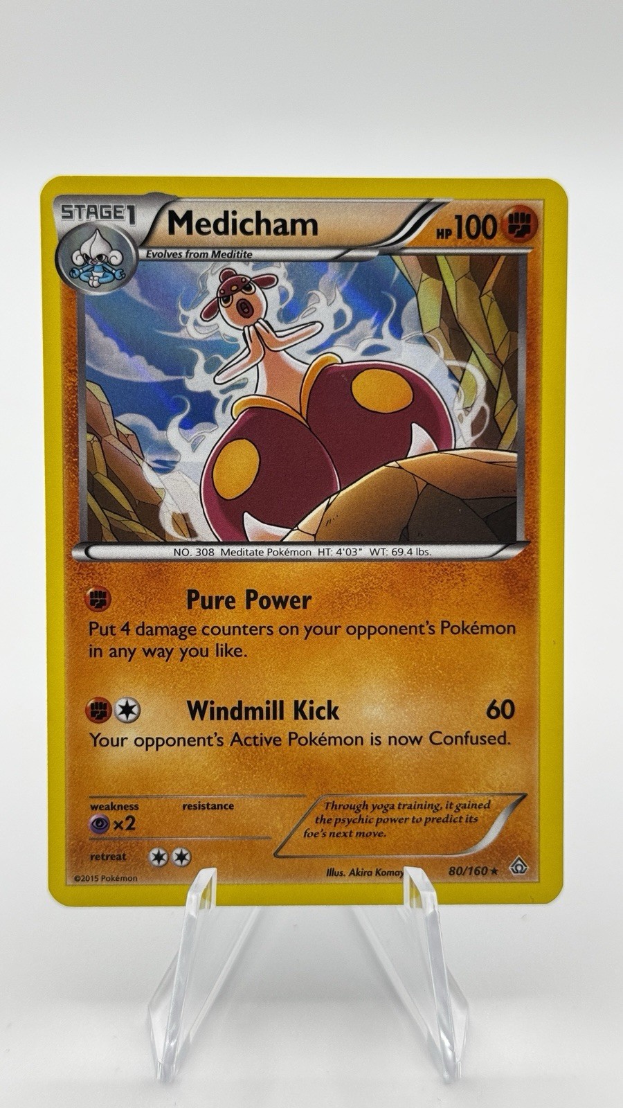 Medicham 80/160 XY - Primal Clash Holo
