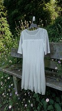 Chris McLaughlin NWT Bohemian White Eyelet Lace A-Line Dress 16 Bridal ALine