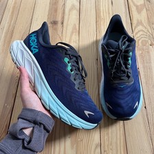 Zapatos para correr Hoka Arahi 6 para hombre 8 anchos azul marino aqua estabilidad comodidad atlética