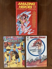 Amazing Heroes Swimsuit Special #2 #4 #5 1991 - 1993 Fantagraphics Comic Books