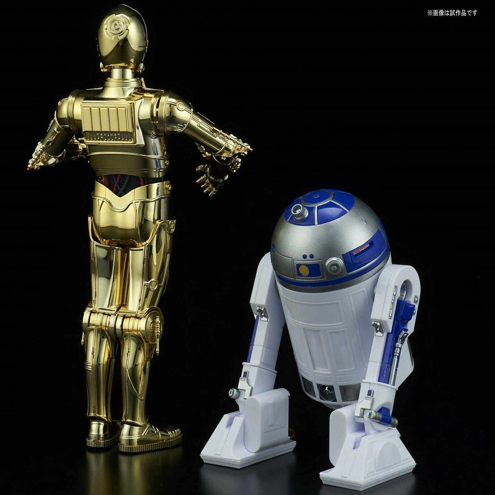 Bandai Star Wars C-3PO & R2-D2 1/12 Scale Action Figure Model Kit USA Seller