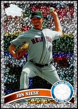 2011 Topps #147 Jon Niese - Platinum Diamond Anniversary FREE SHIPPING!