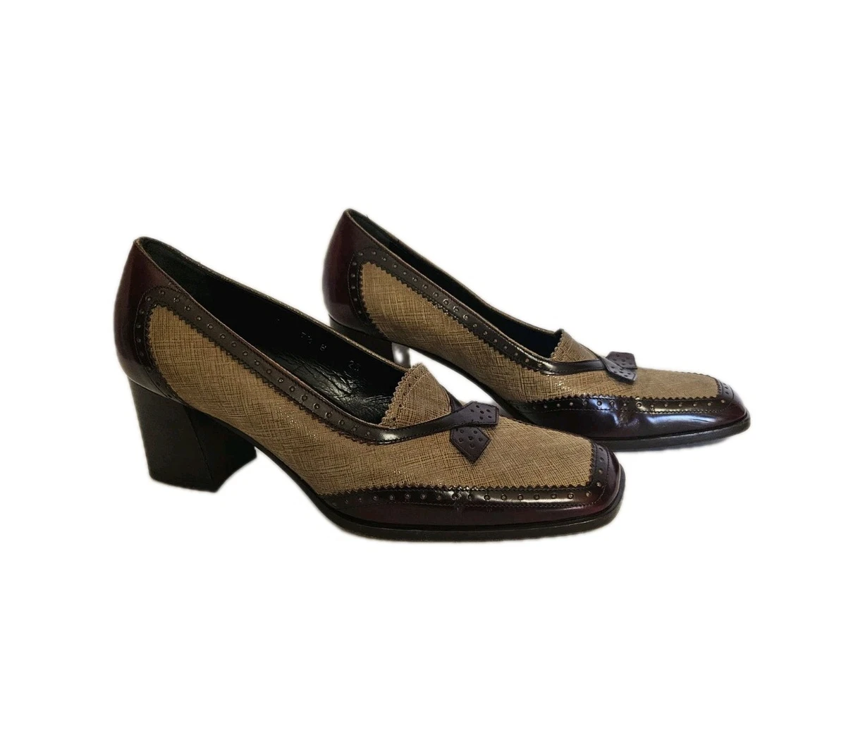 Cole Haan Block Heel Pump Patent Leather Heels for sale | eBay