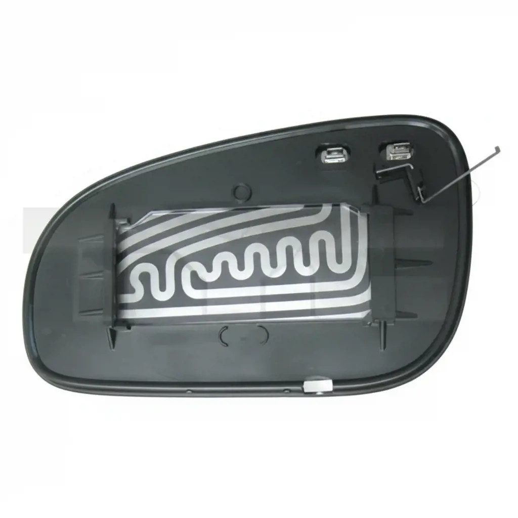 Mirror insert glass Right Convex 338-0055-1 TYC for VOLVO S80 I V70 Mk II S60 I