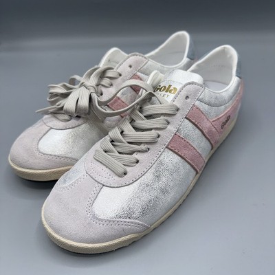 Gola Bullet Blaze CLB343 Womens White Synthetic Lifestyle Sneakers Shoes-6.5