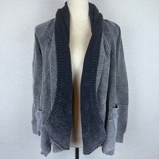 Rip Curl Womens Brunswick Gray Knit Open Fron...