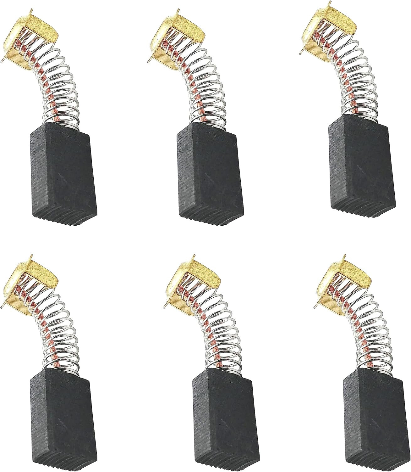 6 Pack 999043 Carbon Brush Compatible with Hitachi 999-043 5