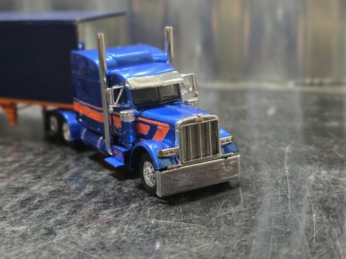 DCP Rollin Transport Peterbilt 379 1:64 Scale Diecast 33071 Tractor Trailer - Picture 10 of 24