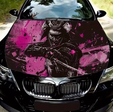 Samurai Oni Mask Car Decal Graphics Vinyl Decal Samurai Hood Wrap Decal Samurai Oni Mask Car Decal Graphics Vinyl Decal Samurai Hood Wrap Decal