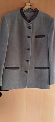 Herren Trachtenjanker Julius Lang Cord beige Gr 50  76cm lang sehr gut erhalten