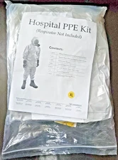 New Aramsco Hospital PPE Kit Size XL Military Grade (Respirator Not Included)