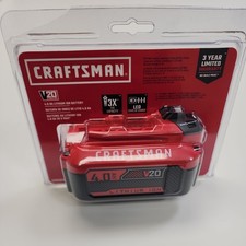 Craftsman CMCB204 V20 Lithium Ion Battery 4.0 Ah