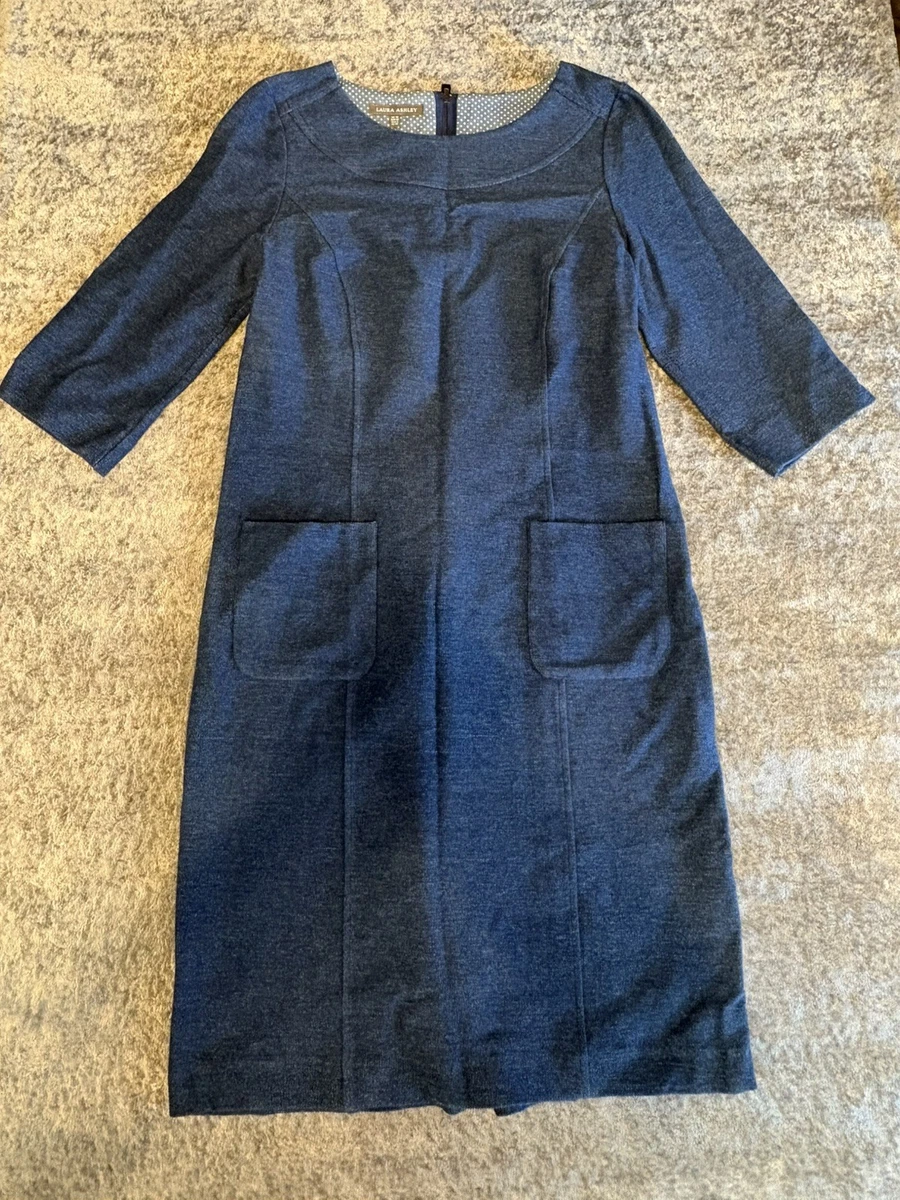 laura denim dress Ashley Dresses for Women for sale SIZE:TED SIZE 1 (UK 8) sneakers Counting The Seconds Lace Long sleeve Side pockets plus back