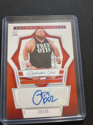 Panini National Treasures Otis Definitive Ink Auto /25