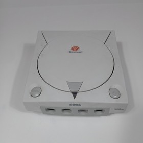Sega Dreamcast White HKT-3020 TESTED Working With Power Cable