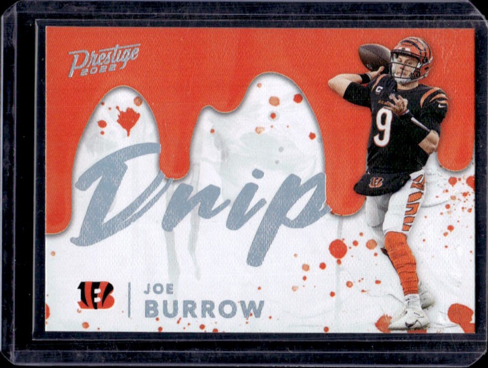 2022 Prestige Joe Burrow NFL Drip #ND-4 Bengals