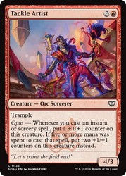 Tackle Artist 133/444 Secrets of Strixhaven Foil Common