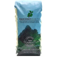 Yaucono Selecto Whole Bean Coffee 2 lb Medium Dark Roast 100 Percent Arabica
