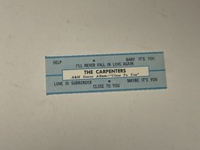 Jukebox 33 LP Title Strip Carpenters Close To You