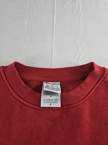 Champion Sweatshirt Men's Sz Medium Red GEORGIA BULLDOGS UNIVERSITY Football M - Picture 7 of 13