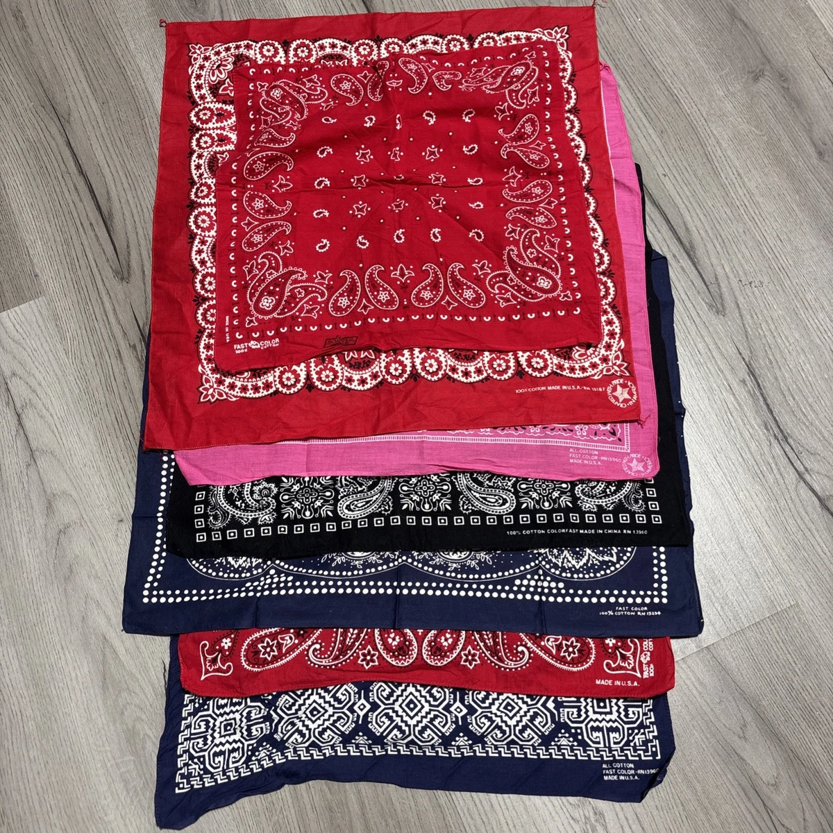 Preços baixos em Paisley Western/Bandana Original Vintage Simples