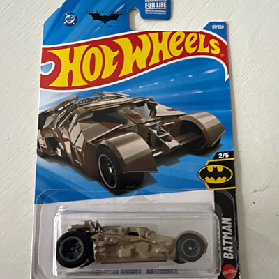 Hot Wheels Batman Batmobile Tan 1:64 Diecast Car Unopened Box 2024