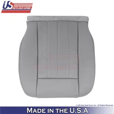 2004-2006 Fits Dodge Dakota Leatherette Front Driver Bottom Seat Cover Gray