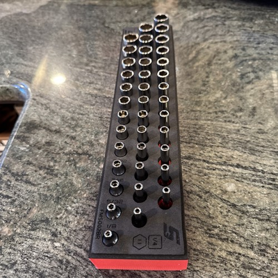 #ad Snap on 139stmsyfr1 39 piece 1 4quot; drive 6 point sae socket foam set 1 8 5 8quot; red $749.95