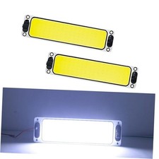 LED White Car Indoor Lights,108-SMD COB Interior Panel Dome Lights